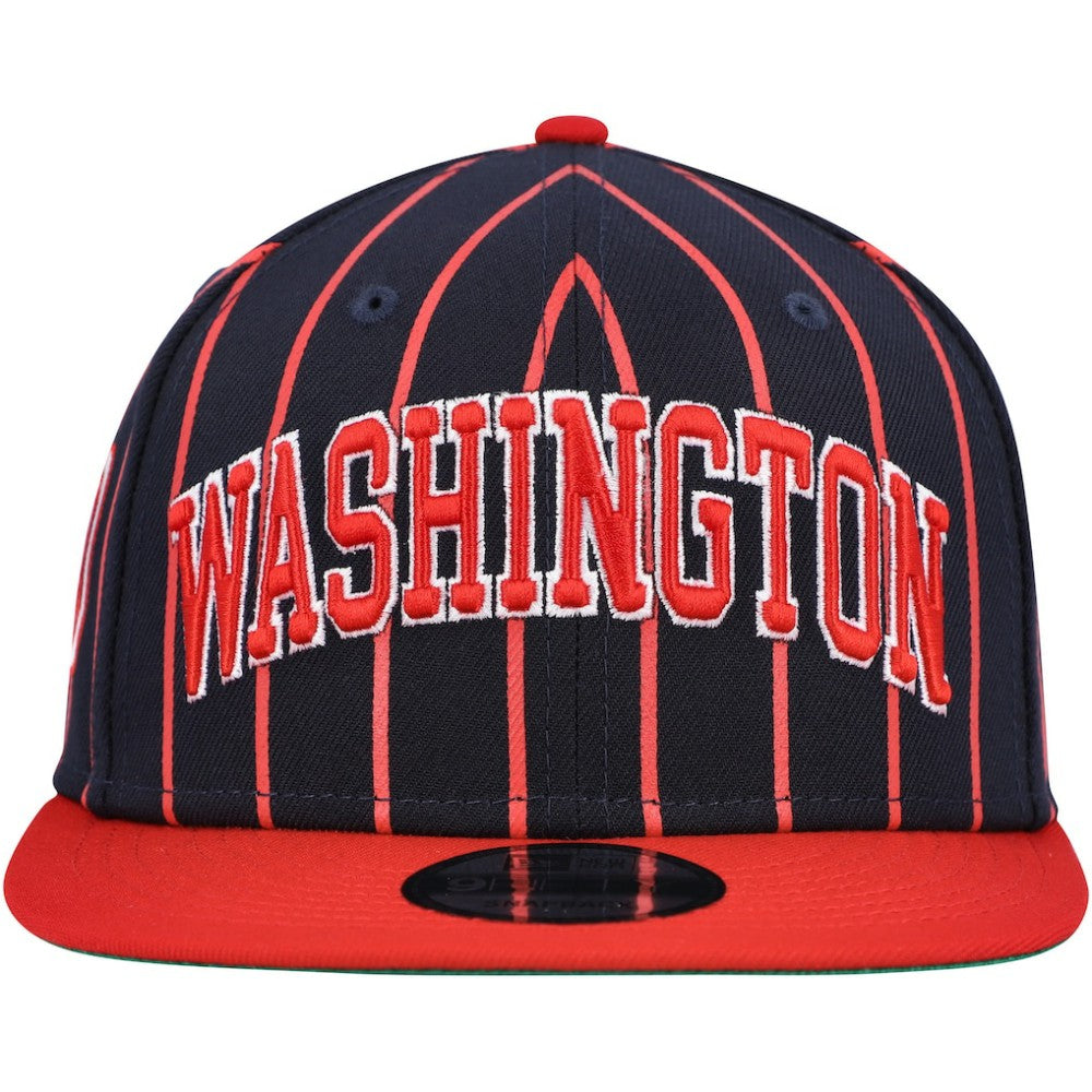 Washington Nationals New Era City Arch 9FIFTY Snapback Hat - Navy/Red Hats