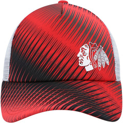 Chicago Blackhawks adidas Women's Graphic Foam Trucker Snapback Hat - Red/White | US 4688372