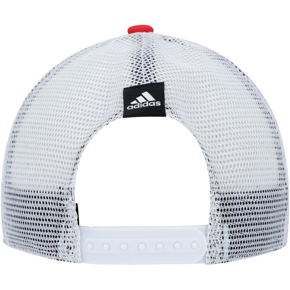 Chicago Blackhawks adidas Women's Graphic Foam Trucker Snapback Hat - Red/White | US 4688372