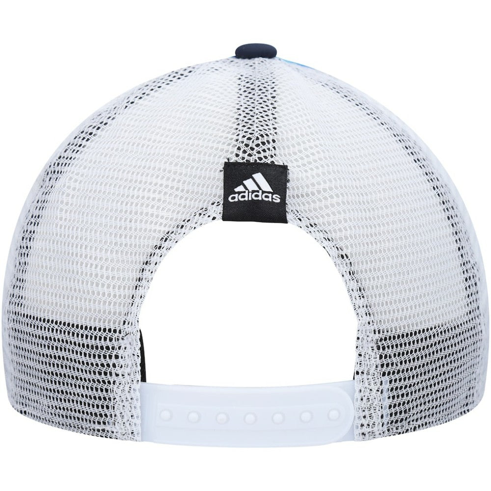 Seattle Kraken adidas Women's Graphic Foam Trucker Snapback Hat - Light Blue/White | US 4688389