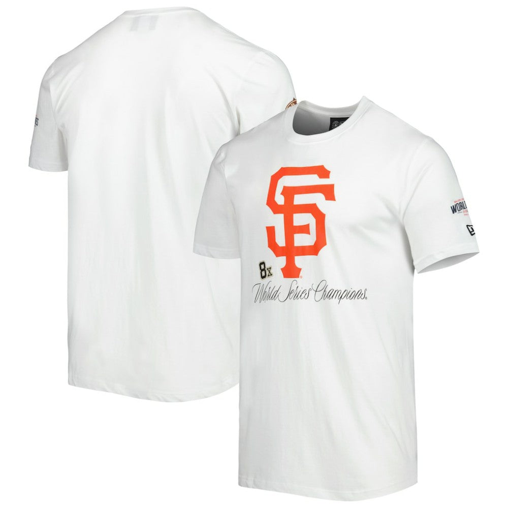 San Francisco Giants New Era Historical Championship T-Shirt - White T-shirts