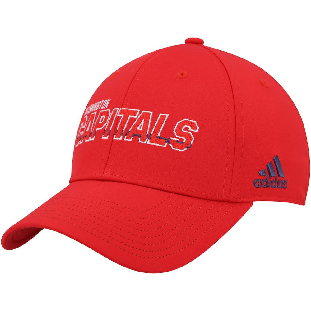 Washington Capitals adidas Team Bar Flex Hat - Red | US 4691149