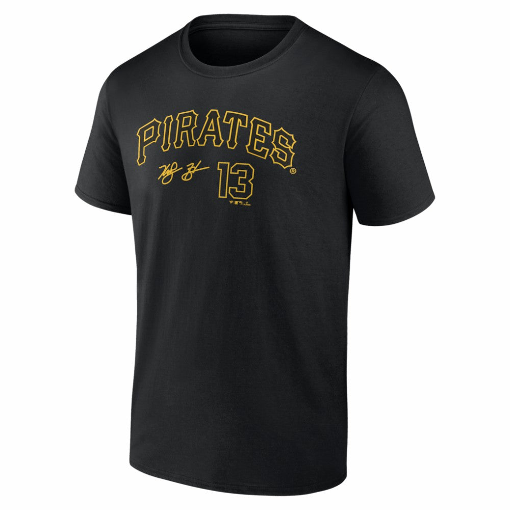 Ke'Bryan Hayes Pittsburgh Pirates Fanatics Player Name & Number T-Shirt - Black T-shirts