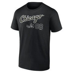 Luis Robert Chicago White Sox Fanatics Player Name & Number T-Shirt - Black T-shirts