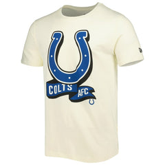 Indianapolis Colts New Era Sideline Chrome T-Shirt - Cream T-shirts