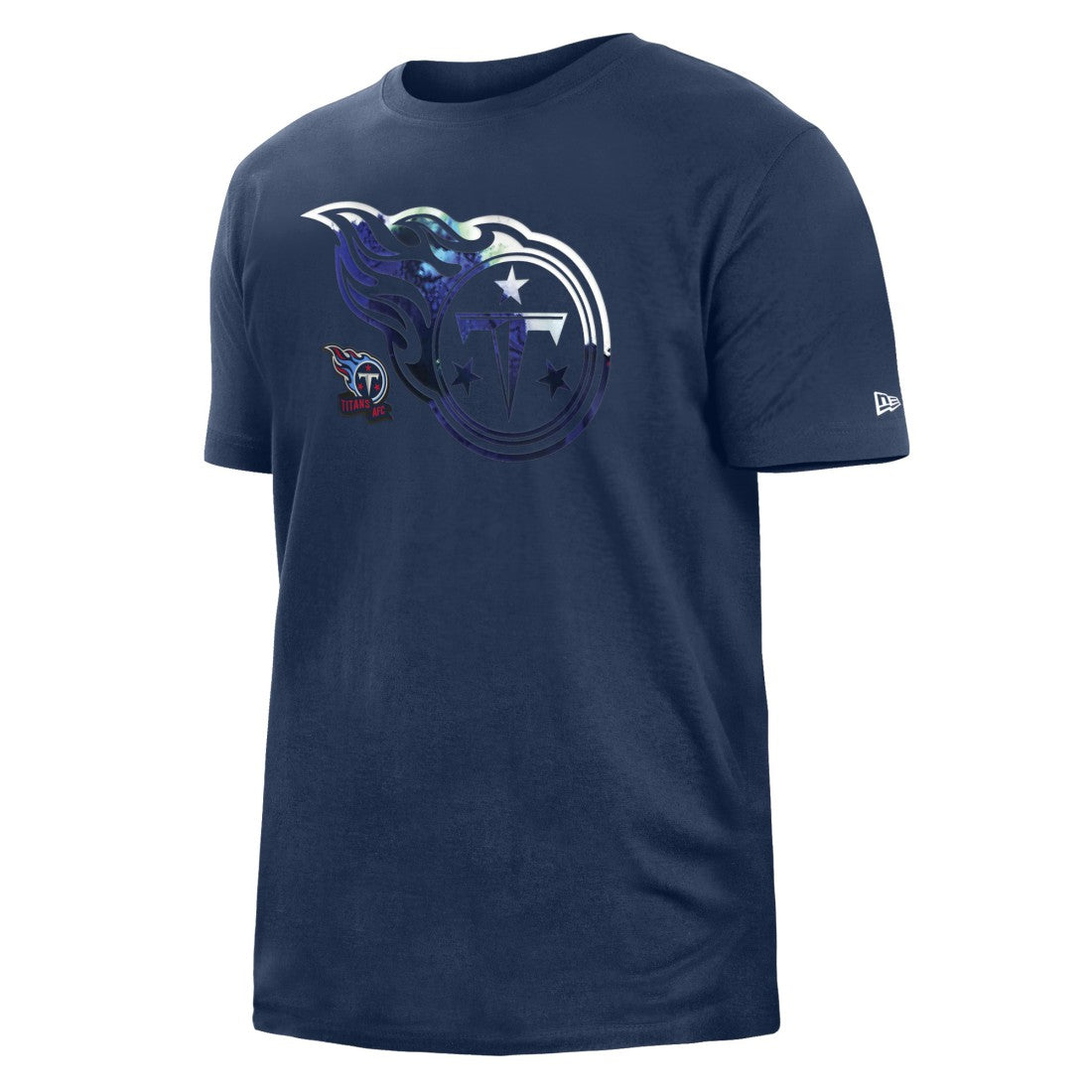 Tennessee Titans New Era 2022 Sideline Ink Dye T-Shirt - Navy T-shirts