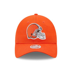 Cleveland Browns New Era Women's Core Classic 2.0 9TWENTY Adjustable Hat - Orange Hats
