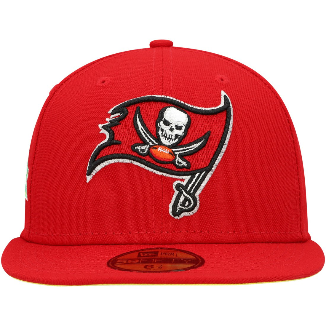 Tampa Bay Buccaneers New Era Super Bowl XXXVII Citrus Pop 59FIFTY Fitted Hat - Scarlet Hats