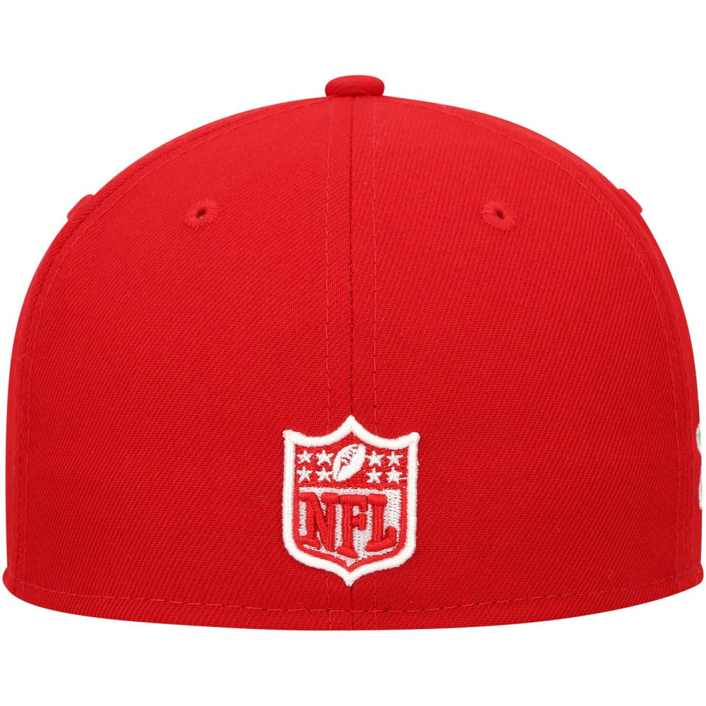 Tampa Bay Buccaneers New Era Super Bowl XXXVII Citrus Pop 59FIFTY Fitted Hat - Scarlet Hats