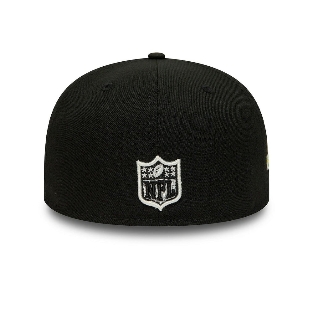 Pittsburgh Steelers New Era Super Bowl XL Citrus Pop 59FIFTY Fitted Hat - Black Hats