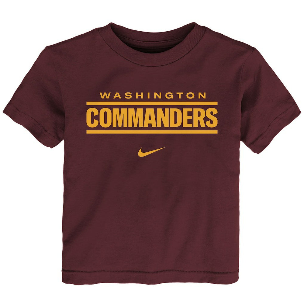 Washington Commanders Preschool Wordmark T-Shirt - Burgundy T-shirts