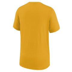 Washington Commanders Youth Team Athletic Performance T-Shirt - Gold T-shirts