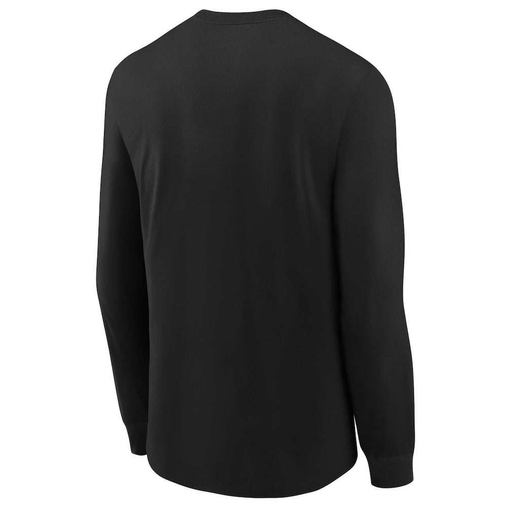 Washington Commanders Youth Team Color Split Long Sleeve T-Shirt - Black T-shirts