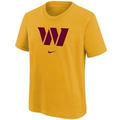 Washington Commanders Youth Team Logo T-Shirt - Gold T-shirts