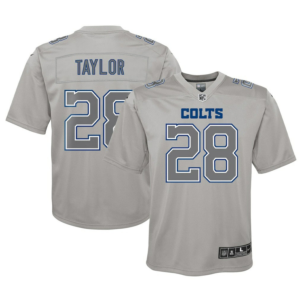 Jonathan Taylor Indianapolis Colts Youth Atmosphere Game Jersey - Gray Jerseys