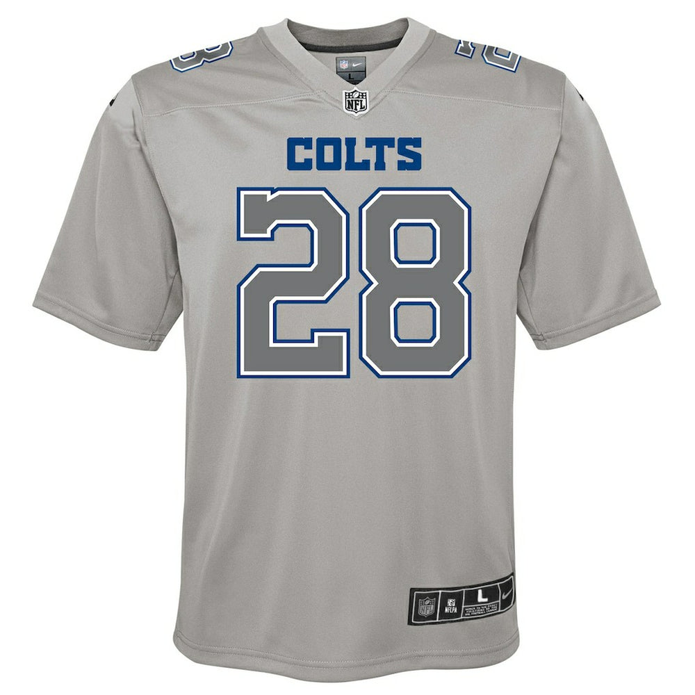 Jonathan Taylor Indianapolis Colts Youth Atmosphere Game Jersey - Gray Jerseys