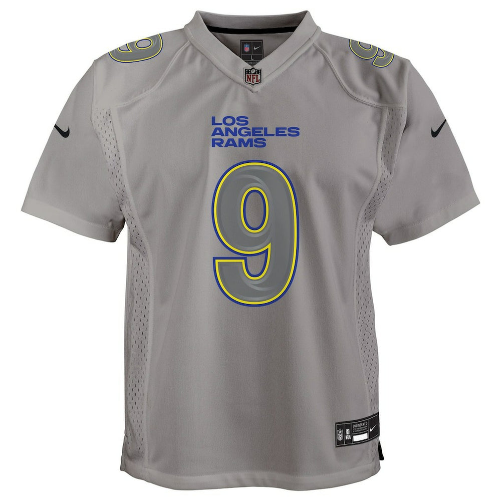 Matthew Stafford Los Angeles Rams Youth Atmosphere Game Jersey - Gray Jerseys
