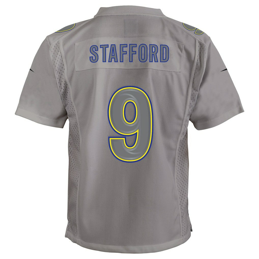 Matthew Stafford Los Angeles Rams Youth Atmosphere Game Jersey - Gray Jerseys