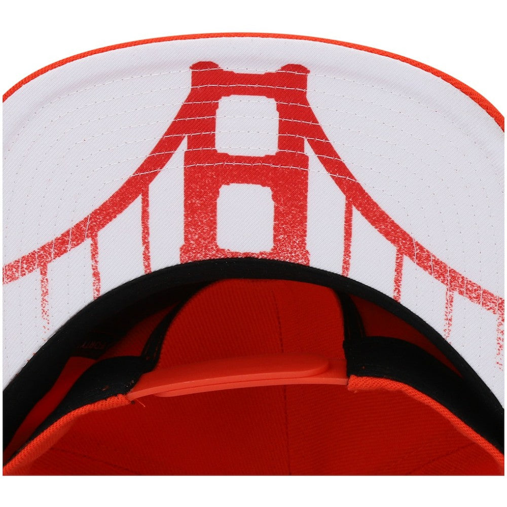 San Francisco Giants '47 2021 City Connect Captain Snapback Hat - Orange Hats