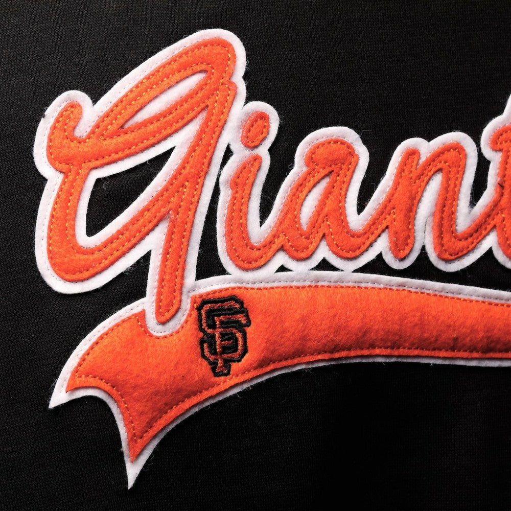 San Francisco Giants Soft as a Grape Women's Plus Size Side Split Pullover Hoodie - Black Hoodies