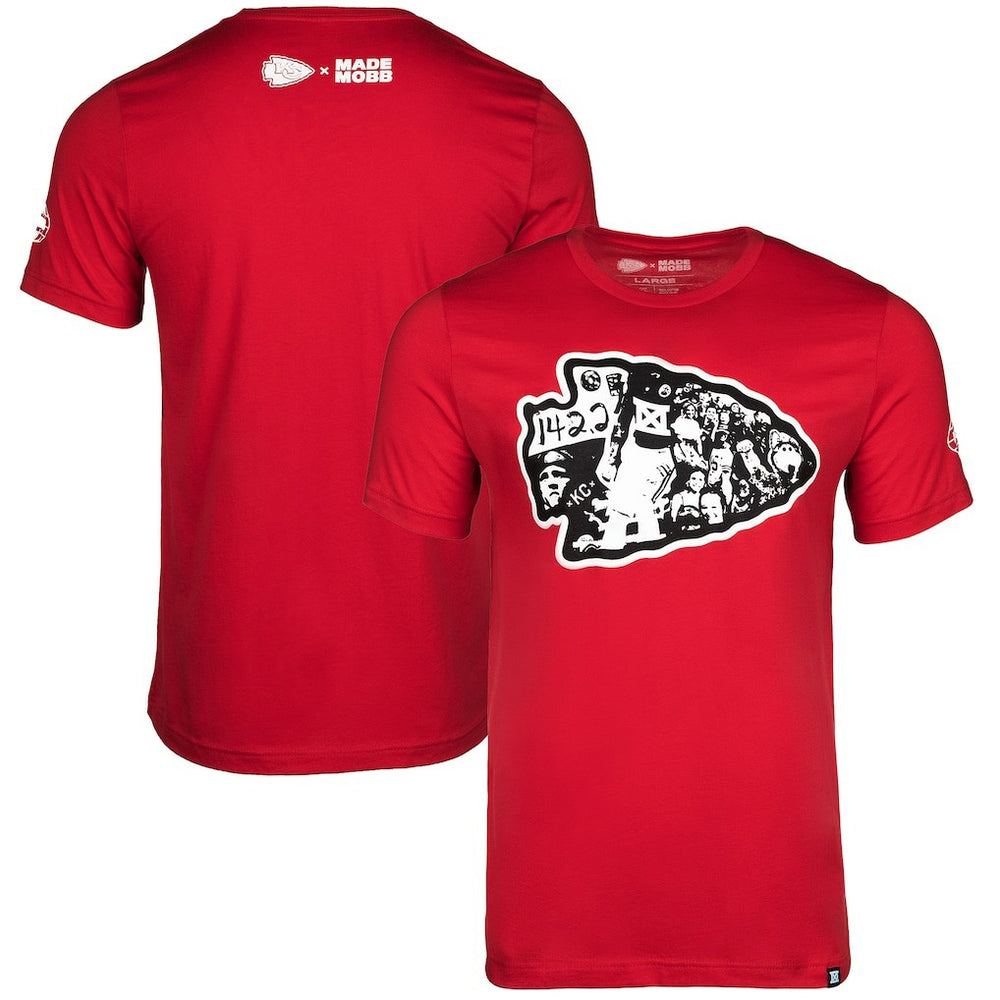Kansas City Chiefs x MADE MOBB T-Shirt - Red T-shirts