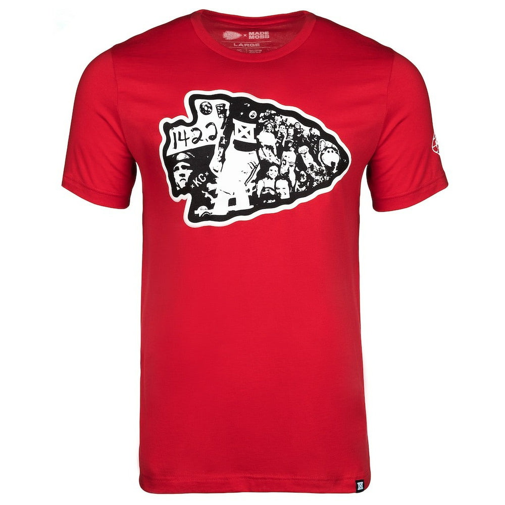 Kansas City Chiefs x MADE MOBB T-Shirt - Red T-shirts