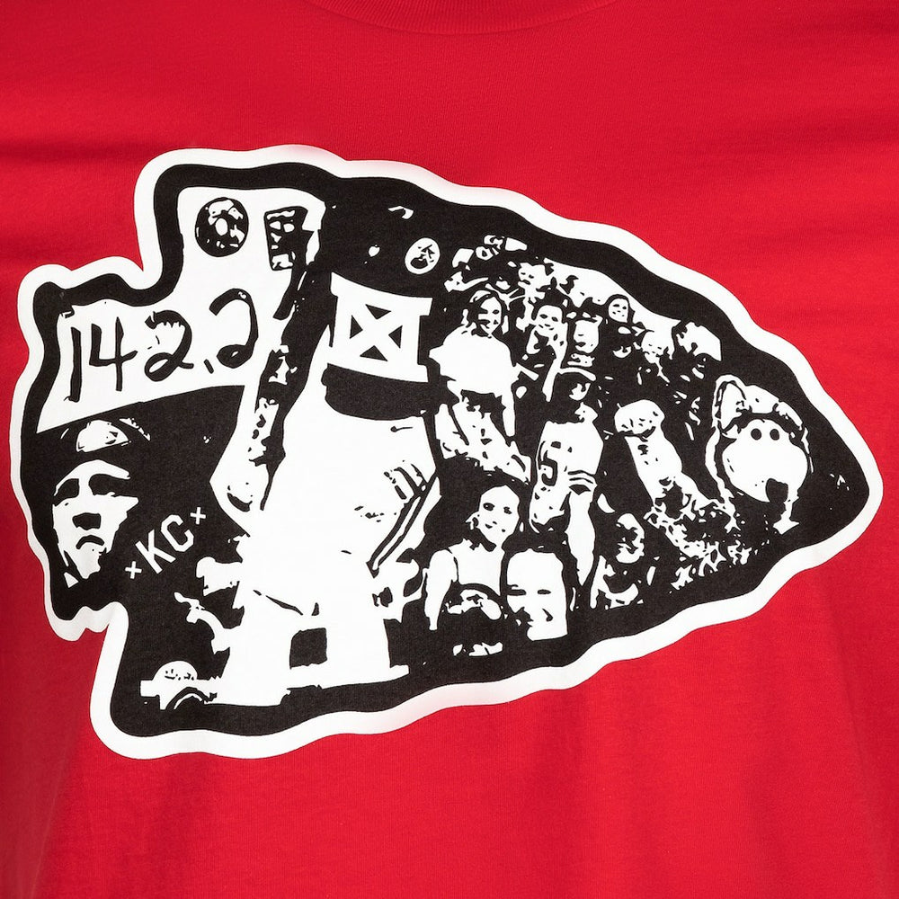 Kansas City Chiefs x MADE MOBB T-Shirt - Red T-shirts