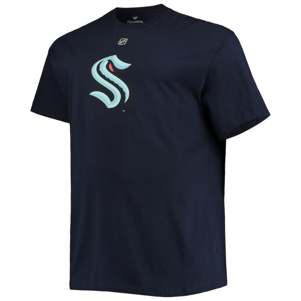 Philipp Grubauer Seattle Kraken Fanatics Big & Tall Name & Number T-Shirt - Deep Sea Blue | US 4696918