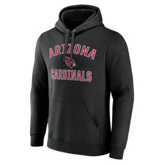 Arizona Cardinals Victory Arch Team Fitted Pullover Hoodie - Black Hoodies
