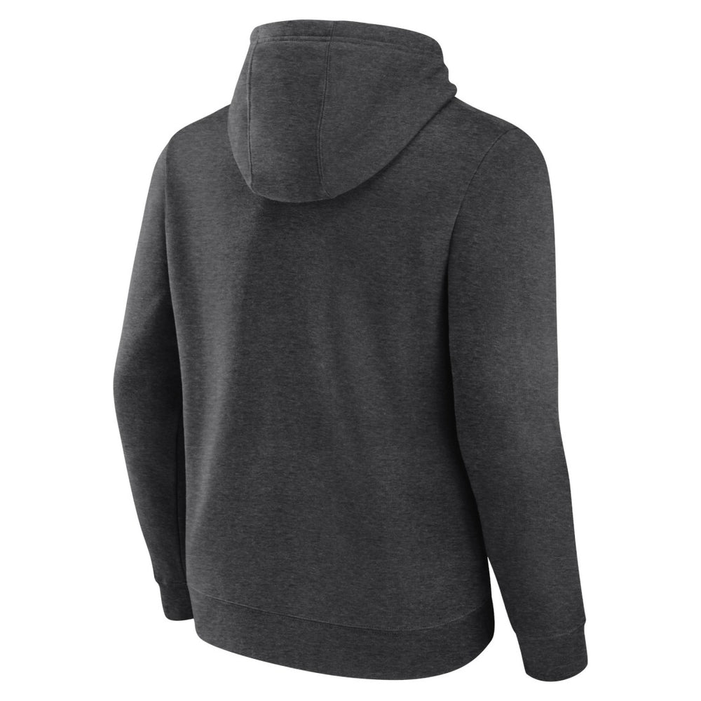 Green Bay Packers Primary Logo Fitted Pullover Hoodie - Charcoal Hoodies
