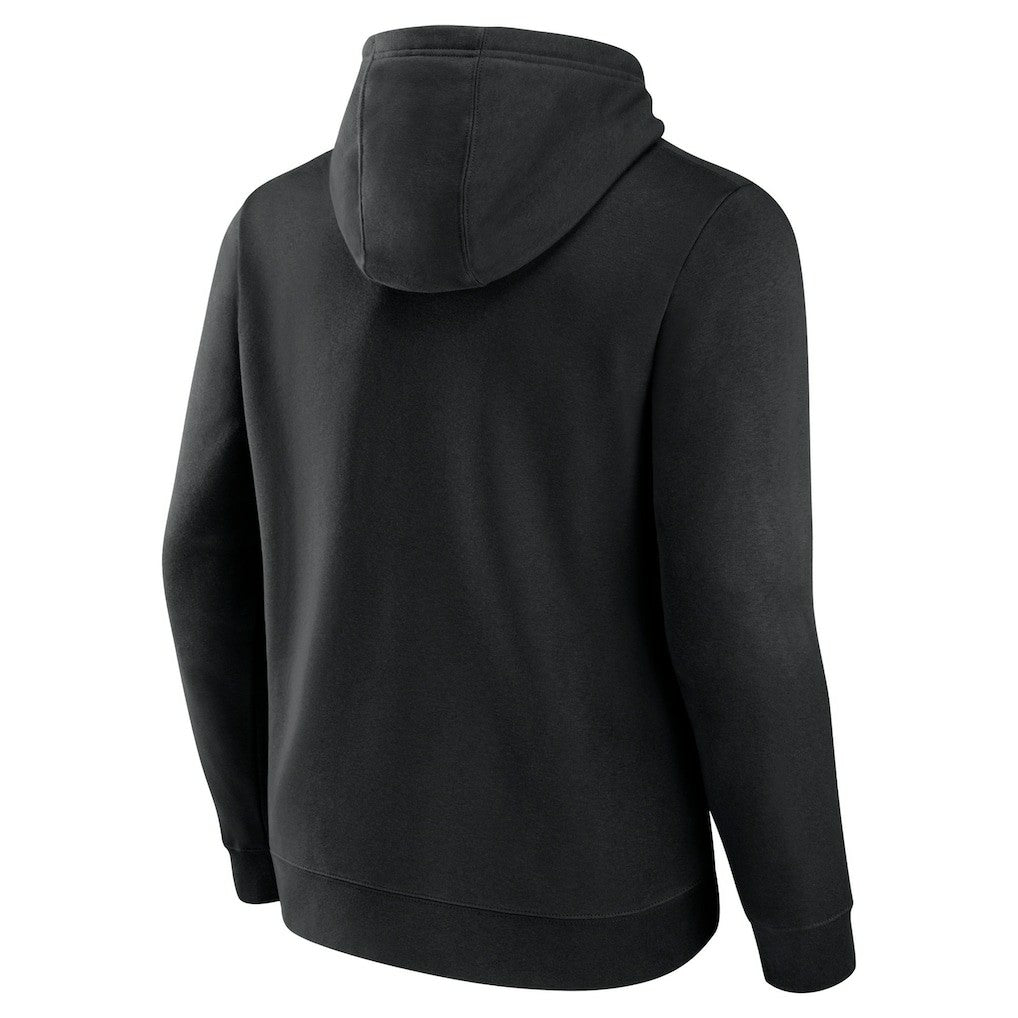 Las Vegas Raiders Victory Arch Team Fitted Pullover Hoodie - Black Hoodies