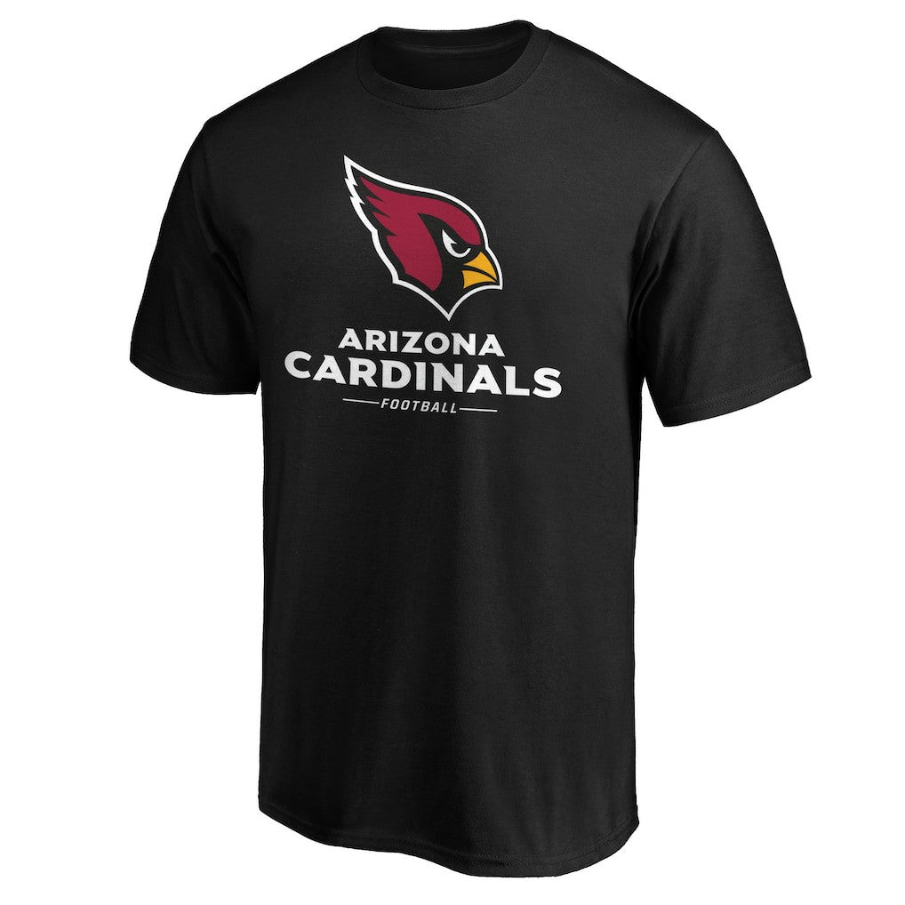 Arizona Cardinals Team Lockup T-Shirt - Black T-shirts