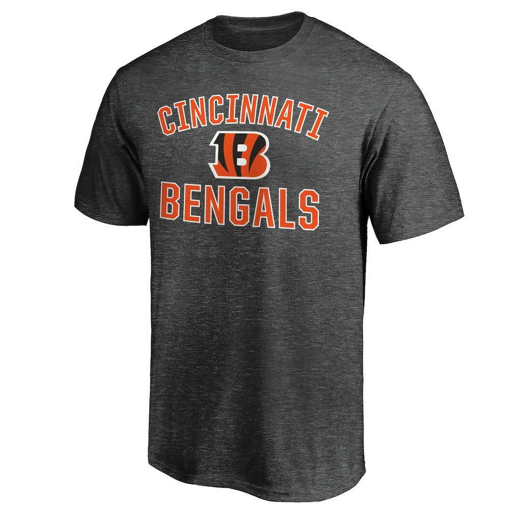 Cincinnati Bengals Victory Arch T-Shirt - Heather Charcoal T-shirts