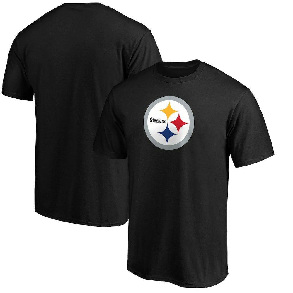 Pittsburgh Steelers Primary Logo T-Shirt - Black T-shirts