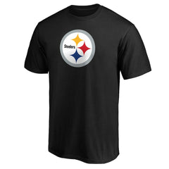 Pittsburgh Steelers Primary Logo T-Shirt - Black T-shirts