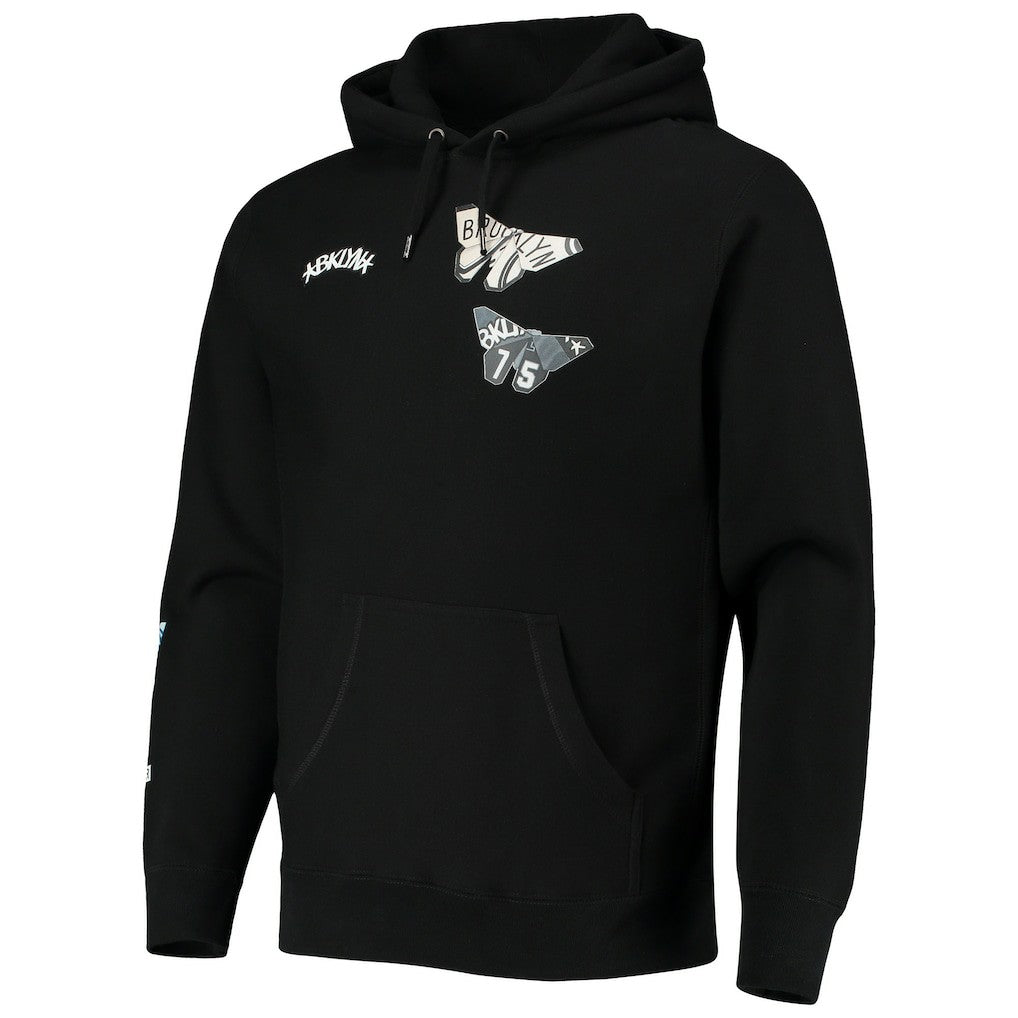 Brooklyn Nets NBA x Sue Tsai Pullover Hoodie Black