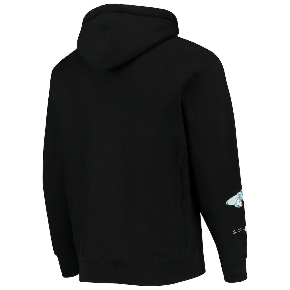 Brooklyn Nets NBA x Sue Tsai Pullover Hoodie Black