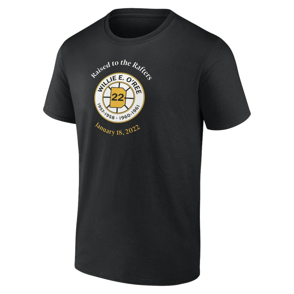 Willie O'Ree Boston Bruins Retirement T-Shirt - Black | US 4699966