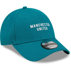 Manchester United New Era Seasonal 9FORTY Adjustable Hat Turquoise - New Era for sale