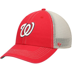 Washington Nationals '47 Trawler Clean Up Trucker Snapback Hat - Red Hats