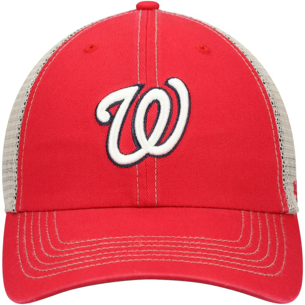 Washington Nationals '47 Trawler Clean Up Trucker Snapback Hat - Red Hats