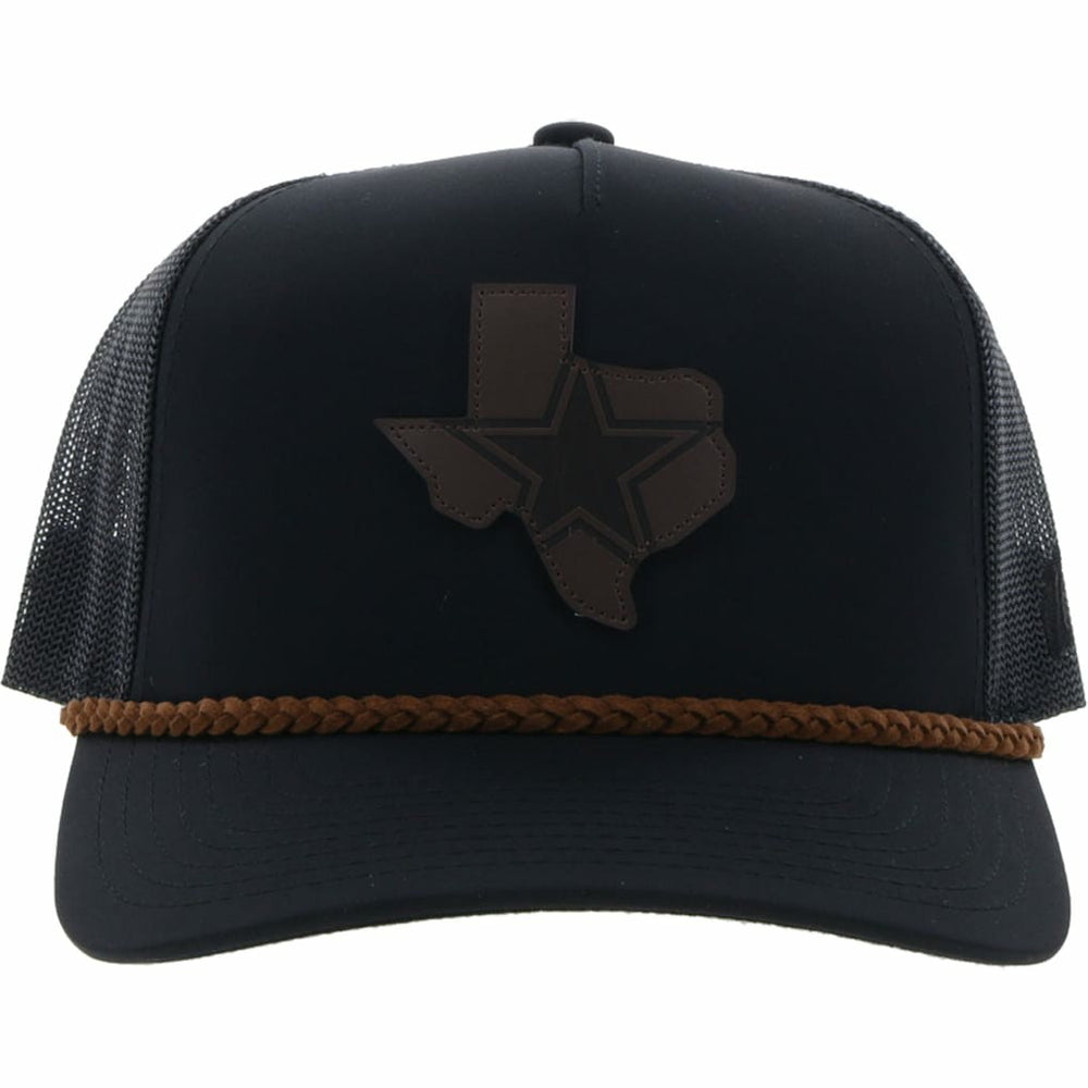 Dallas Cowboys HOOey State Patch Trucker Snapback Hat - Black Hats