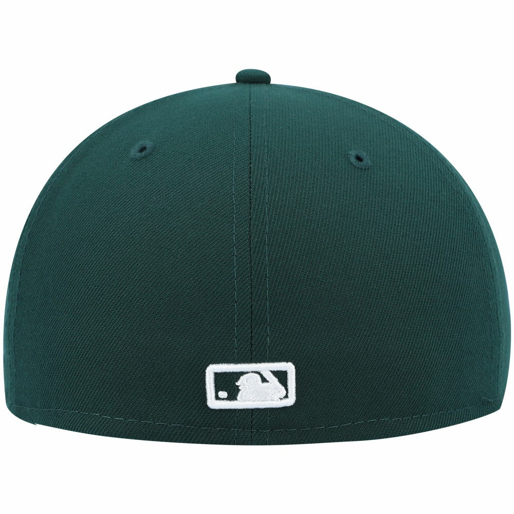 New York Yankees New Era White Logo 59FIFTY Fitted Hat - Green Hats