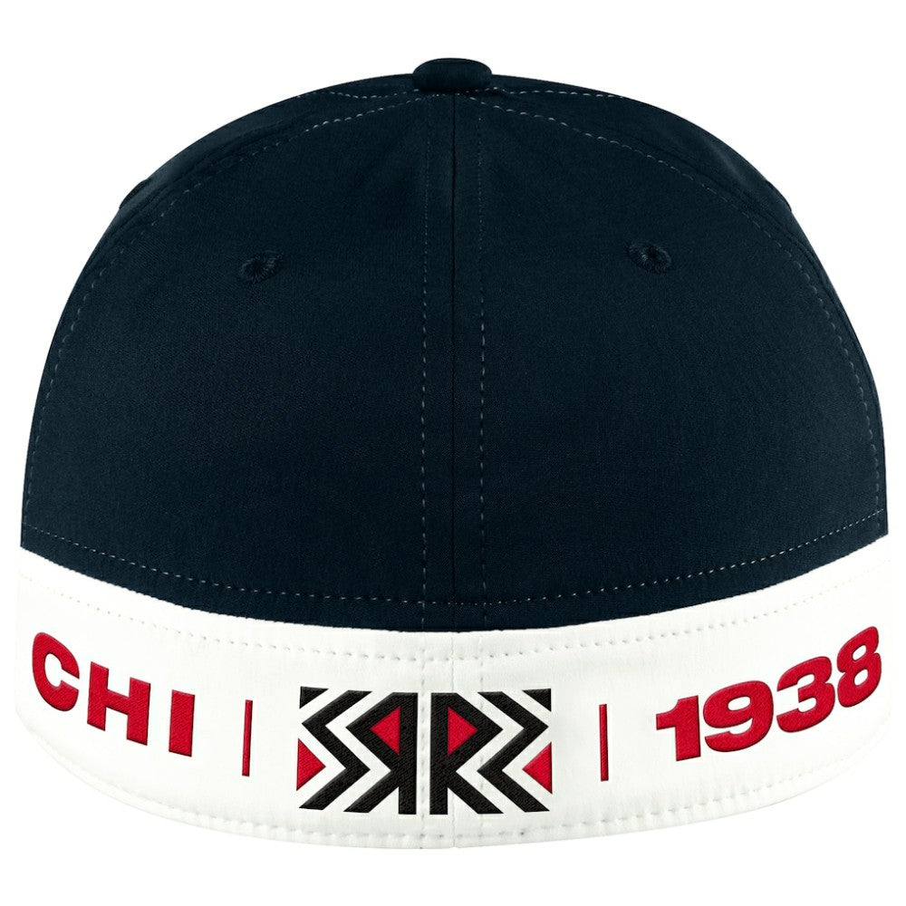 Chicago Blackhawks adidas Reverse Retro 2.0 Flex Hat - Black | US 4708184