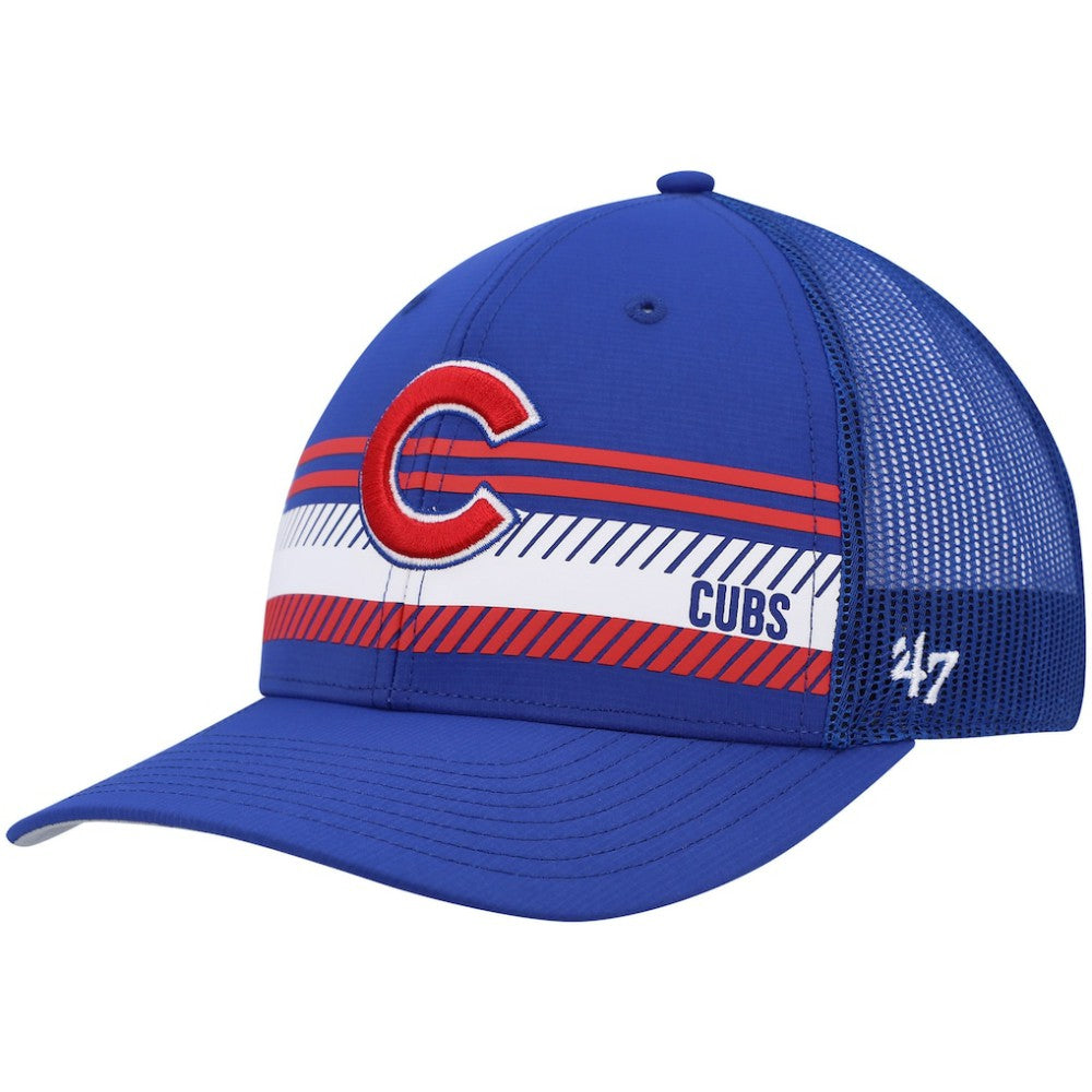 Chicago Cubs '47 Cumberland Trucker Snapback Hat - Royal Hats