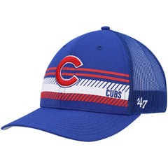 Chicago Cubs '47 Cumberland Trucker Snapback Hat - Royal Hats