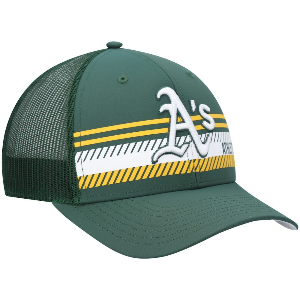 Athletics '47 Cumberland Trucker Snapback Hat - Green Hats