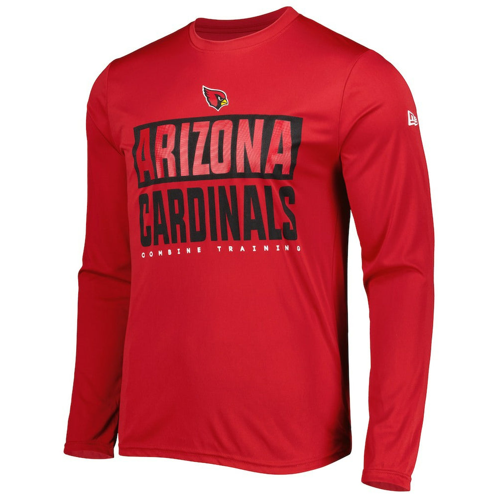 Arizona Cardinals New Era Combine Authentic Offsides Long Sleeve T-Shirt - Cardinal T-shirts