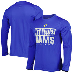 Los Angeles Rams New Era Combine Authentic Offsides Long Sleeve T-Shirt - Royal T-shirts