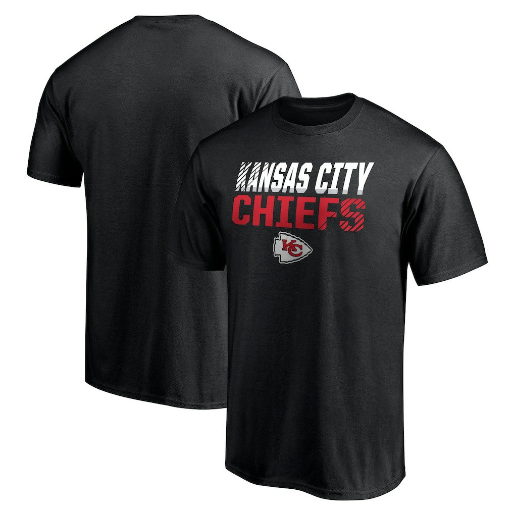 Kansas City Chiefs Logo Fade Out T-Shirt - Black T-shirts